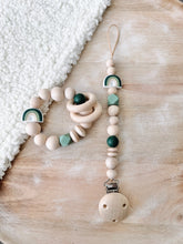 Lade das Bild in den Galerie-Viewer, Mini Set sweet rainbow deep green & sage