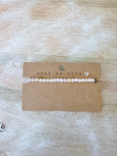 Lade das Bild in den Galerie-Viewer, Armband Naturstein apricot bali