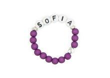 Lade das Bild in den Galerie-Viewer, Armband dunkellila