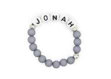 Lade das Bild in den Galerie-Viewer, Armband grau/taubenblau
