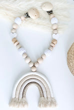 Lade das Bild in den Galerie-Viewer, Kinderwagenkette Regenbogen white