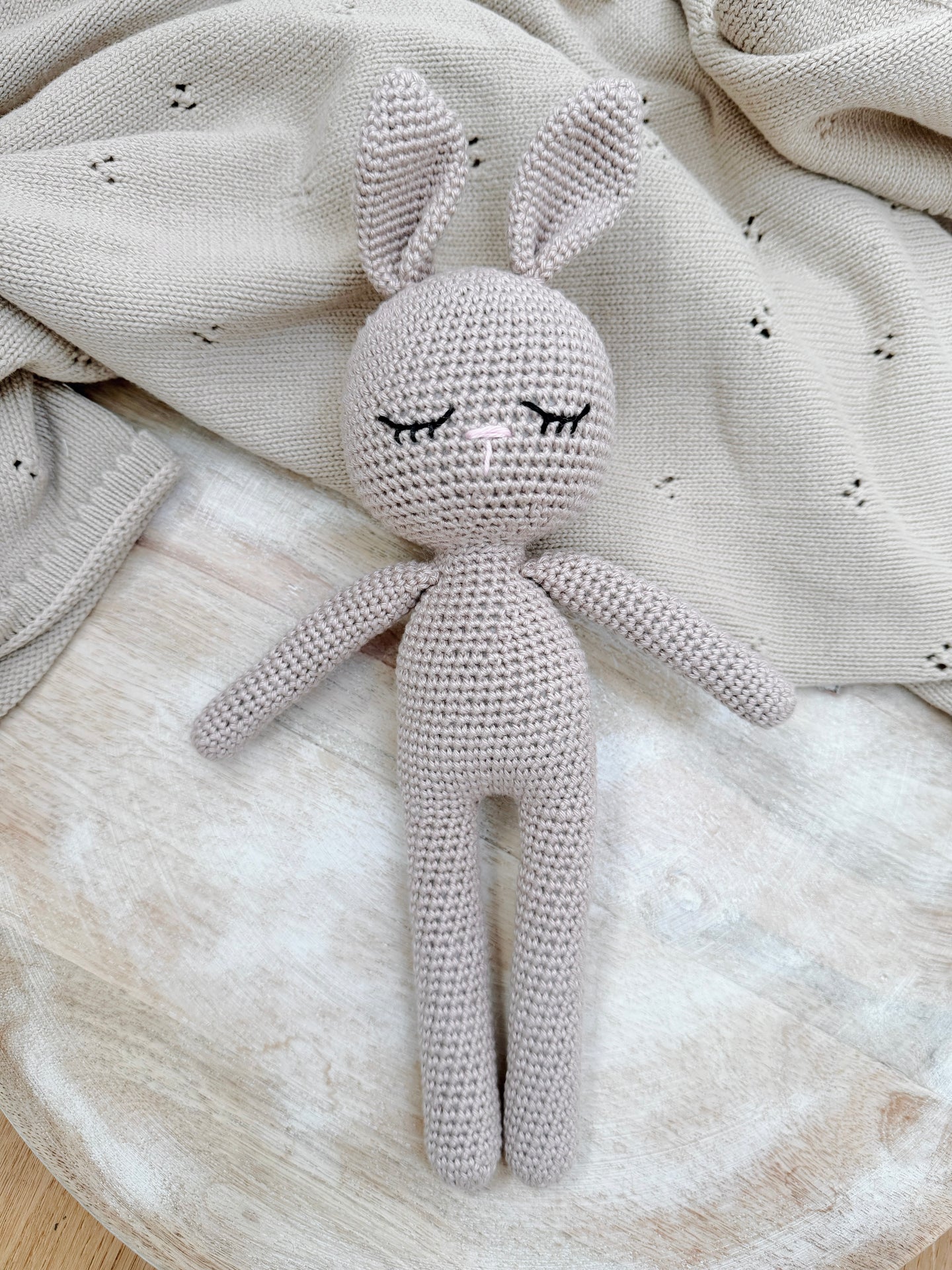 Häkeltier Hase taupe